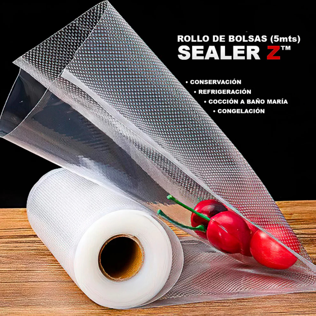 Rollo Bolsas 5m  selladora 1 unidad